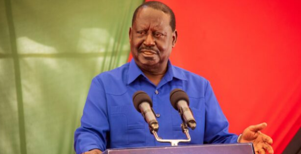 Azimio Leader Raila Odinga Raila Signals Interest in AU Chairmanship Role