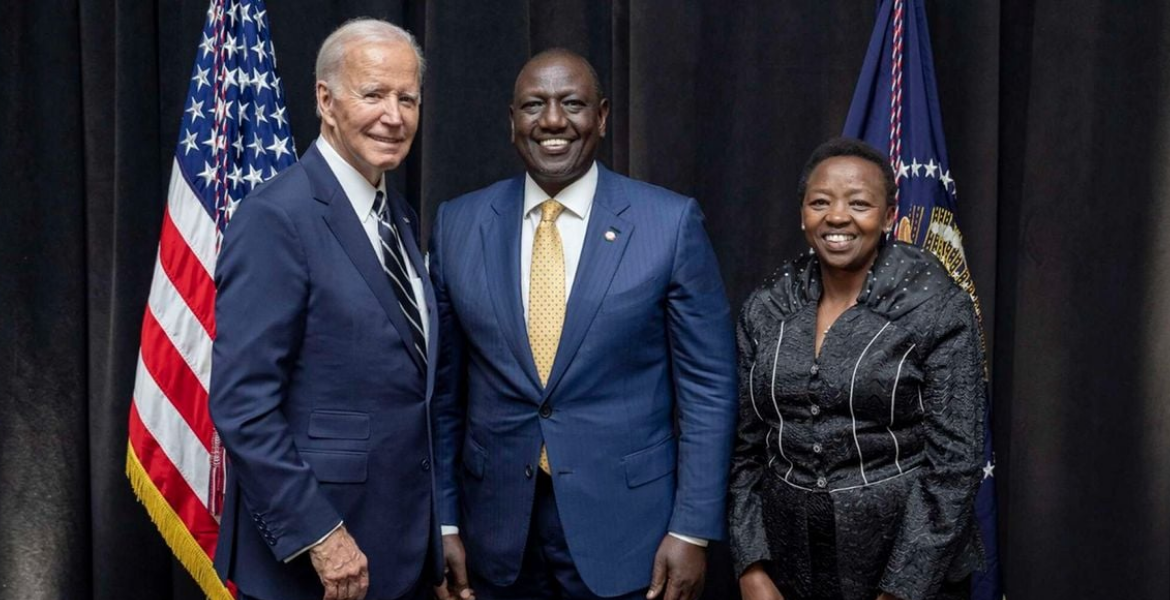 President Joe Biden, President William Ruto and First Lady Rachel Ruto at a Past Meeting Biden Invites Ruto to White House. Visit to Mark New Era in Kenya-US Partnership