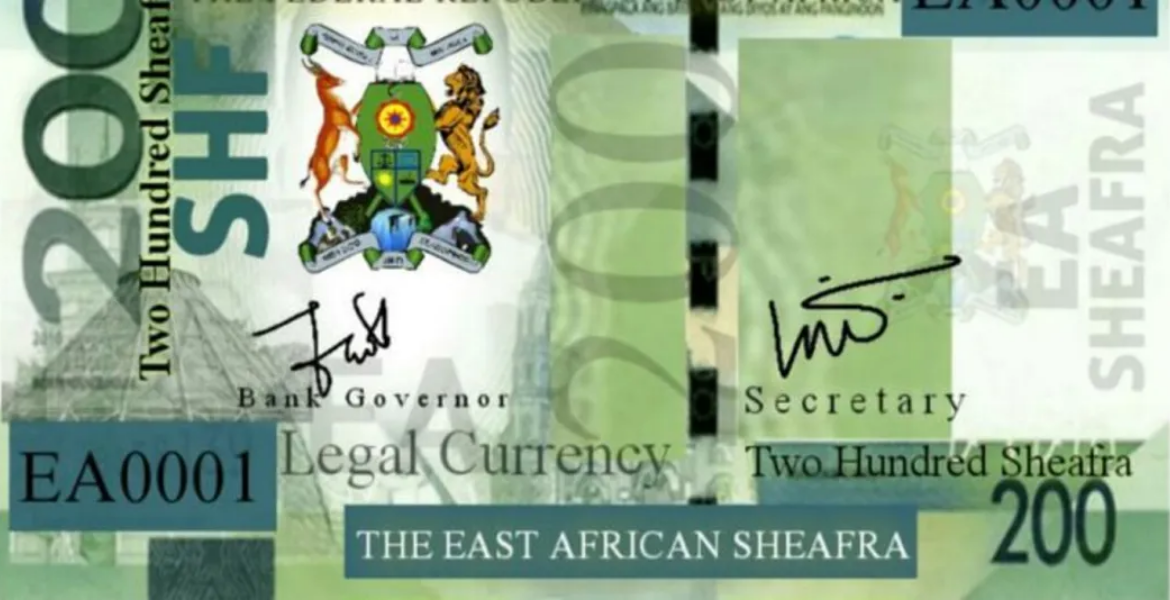 The Sheafra currency (SHF200) Kenyans React to the Launch of the East African Sheafra Currency