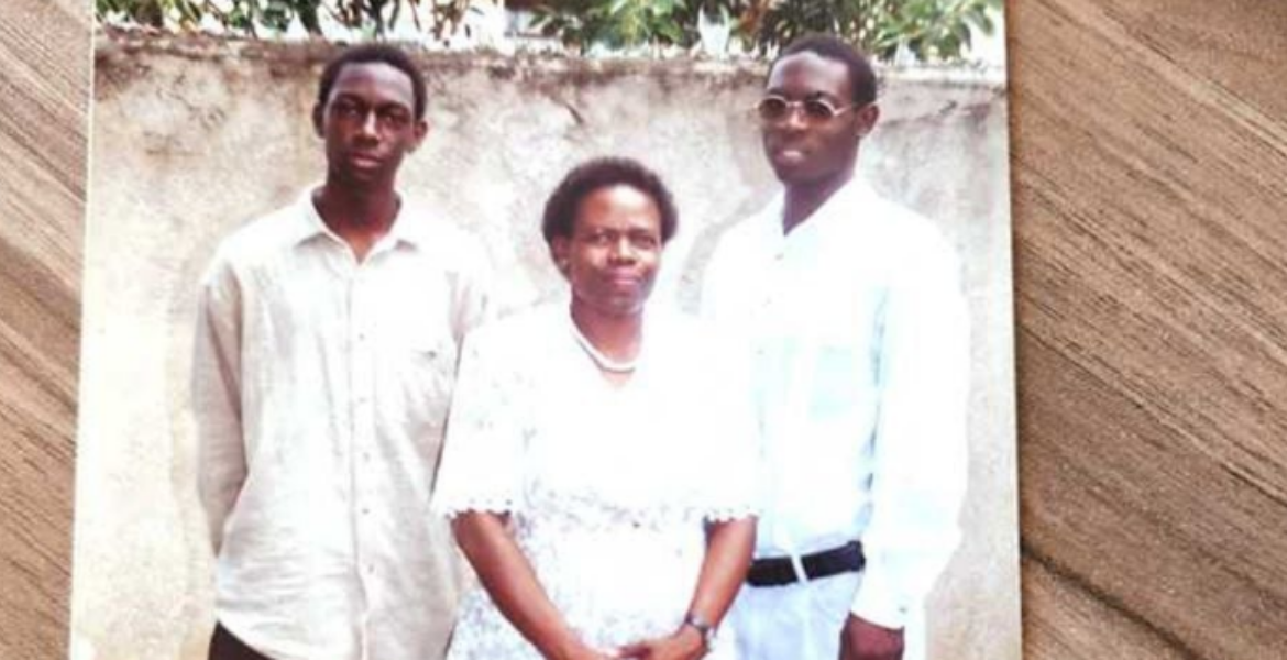 Stephen Munyakho With His Brother, Cyprian (left) During Annual Leave From His Work Station in Saudi Arabia, With Their Mother, Dorothy Kweyu. A Mother's Desperate Plea to Save Son from Beheading in Saudi Arabia