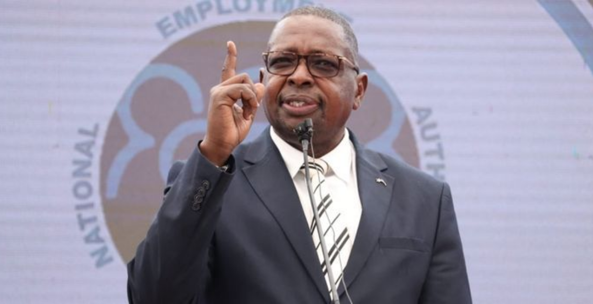 Shipping and Maritime Affairs Principal Secretary Geoffrey Kaituko Korean Shipping Industry to Employ Kenyan Seafarers