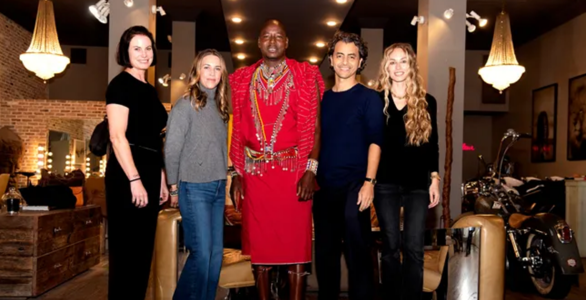 Left to Right: Julie Kasle, Rebecca Conway, William Ngigiro Twala, Dris Ramdane and Jenny Luke Former Maasai Guide Raises Sh46 Million in the US for a Kenya-Based Non-Profit