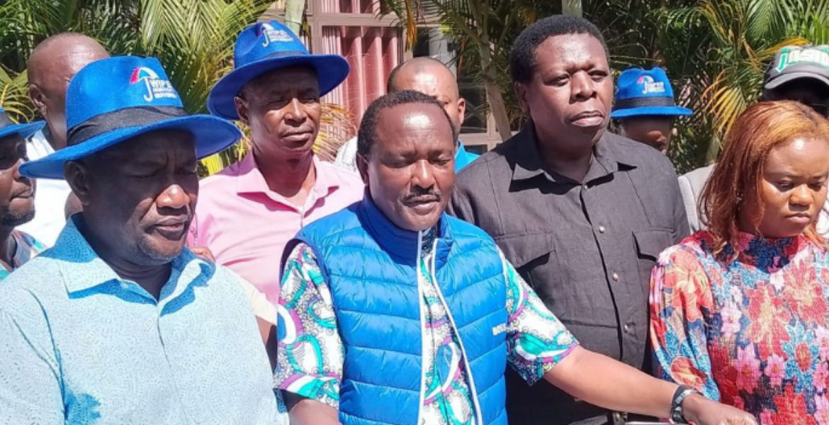 Wiper Leader Kalonzo Musyoka and His DAP-KENYA Counterpart Eugene Wamalwa We Will Hold Ruto Govt Accountable Despite Odinga's Absence, Says Kalonzo