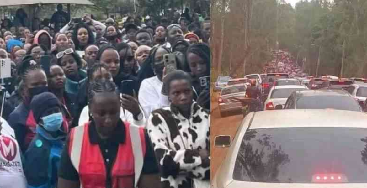 Hundreds Gather to bid Farewell to Brian Chira Heavy Traffic as Hundreds Gather to Bid Farewell to Brian Chira