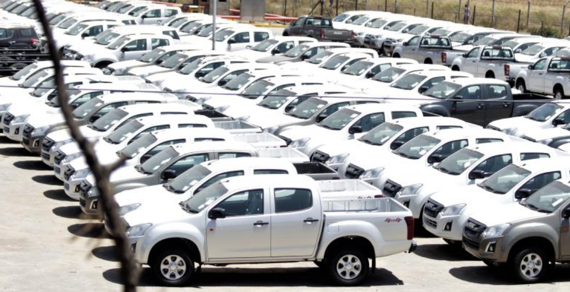 Isuzu General Motors (GM) Parking Yard Kenyan Buyers to Benefit from Japanese Used Car Auction in Naivasha