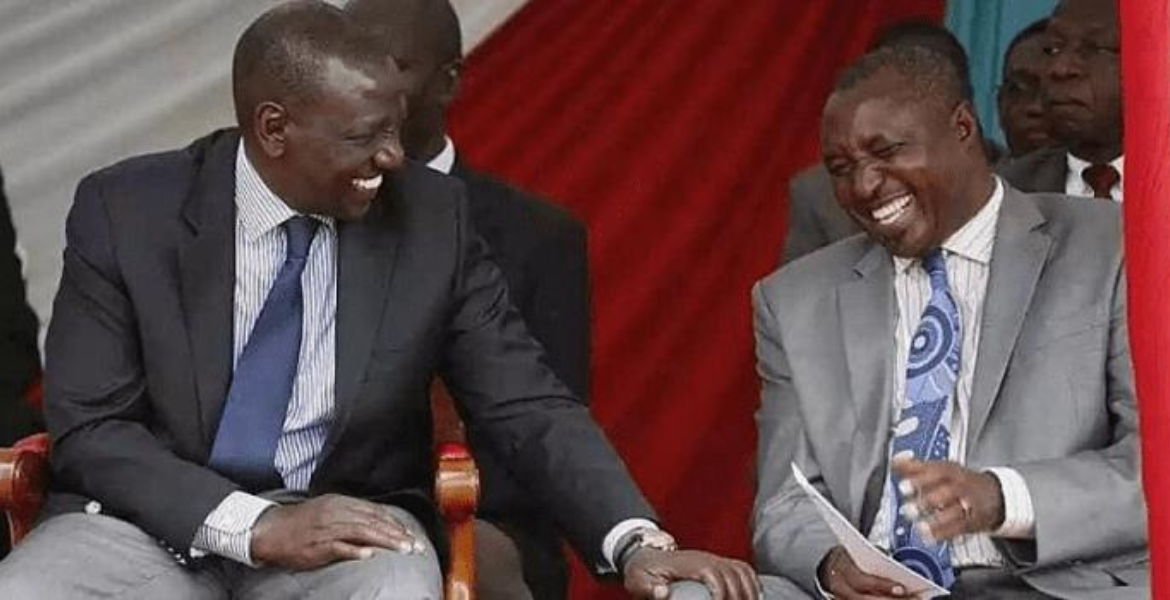 President Ruto and Ex-Bahati MP Kimani Ngunjiri Kimani Ngunjiri Exits UDA, Accuses Party of Sidelining Loyalists