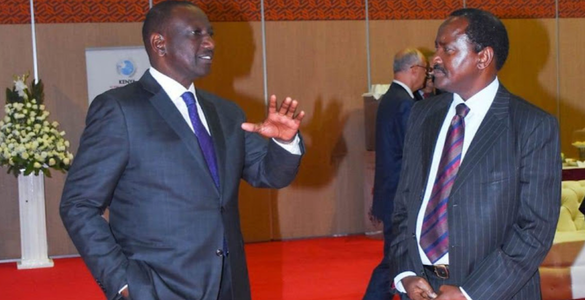 President William Ruto and Wiper Leader Kalonzo Musyoka Ruto, Kalonzo Urge UN Intervention to Defuse Iran-Israel Crisis