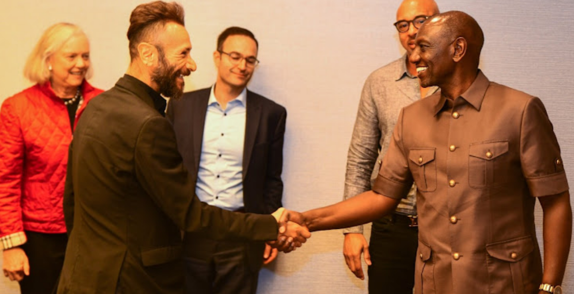 President Willian Ruto Meets With the President of Invention Studio Nicholas Weinstock Hollywood Beckons as Ruto Charts New Path for Kenyan Talent