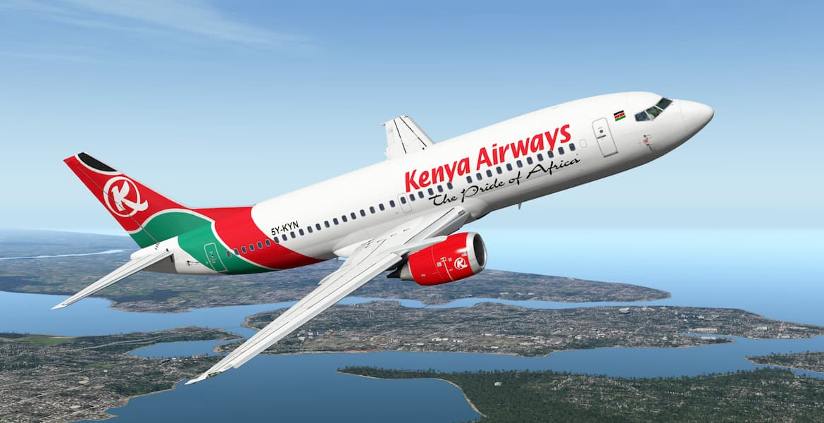 KQ Flight Kenya Airways Suspends Flights To Kinshasa