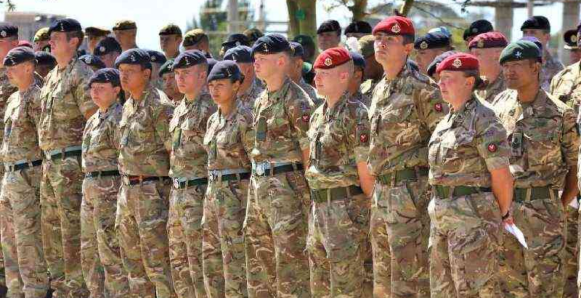 Soldiers at the British Army Training Unit Kenya (BATUK) UK Military Under Fire Over Alleged Sexual Initiation Rituals in Kenya