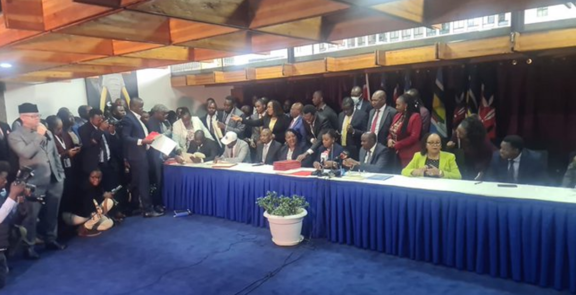 Doctors Union and Government Official Sign Agreement to End 56-day Medics Nationwide Strike Kenyan Doctors' Strike Over as Government and KMPDU Reach an Agreement