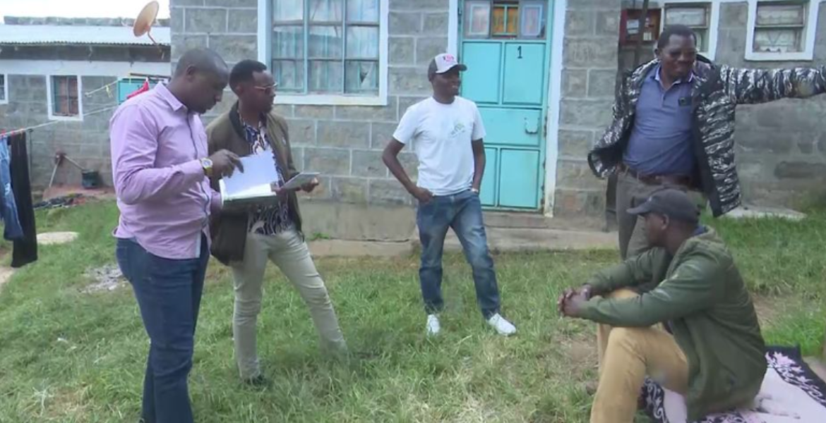 Residents of the Core Site Estate, Where a Minor Was Locked in a House for Days Over Rent Arrears Nyahururu Landlord Welds Door, Traps Minor Over Rent Arrears