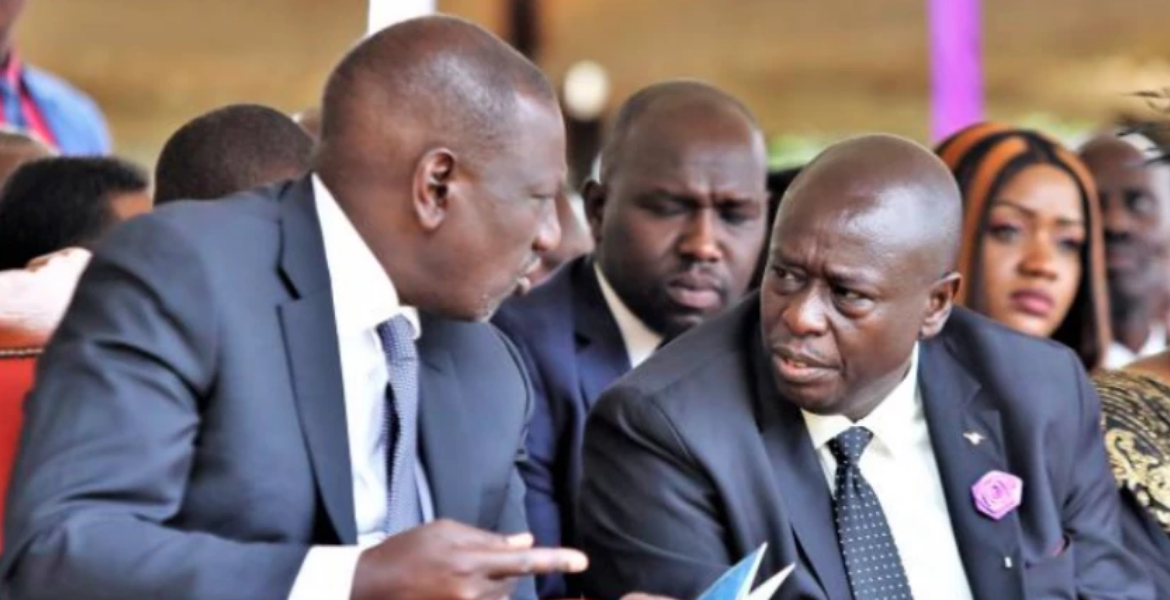 President William Ruto and Rigathi Gachagua Kenyan State House Quashes Rumors of Rift Between Ruto and Gachagua