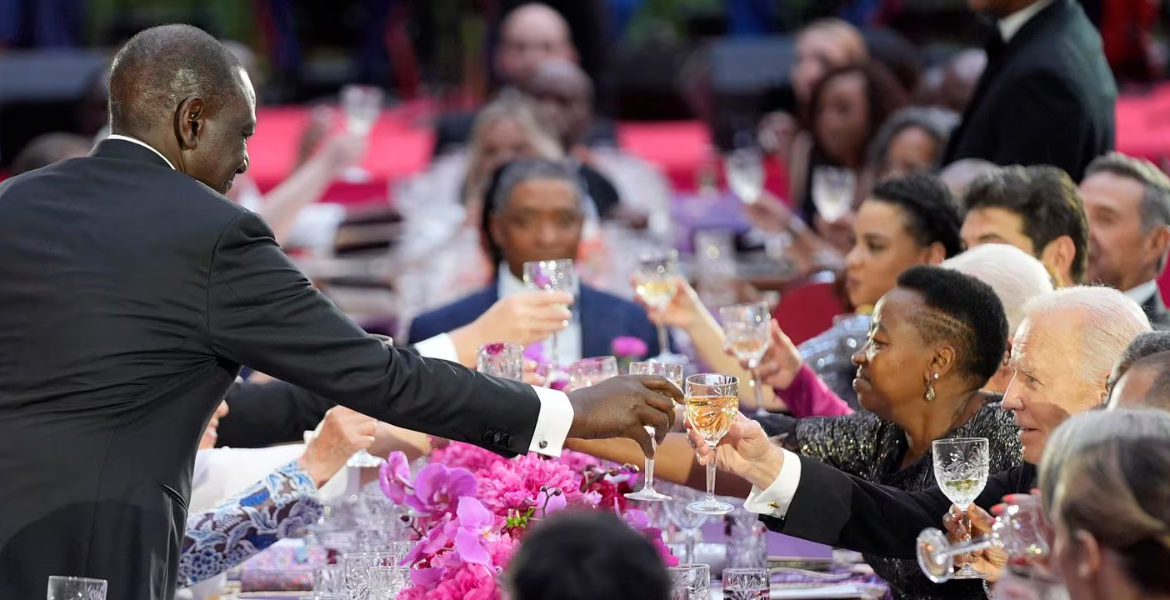 President William Ruto Revealed: White House State Dinner Menu for Ruto and Kenyan Delegates