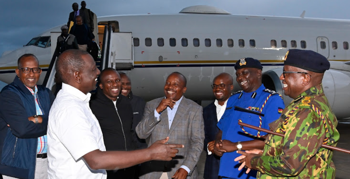 President William Ruto and UDA Leaders President Ruto Returns from Historic US Visit