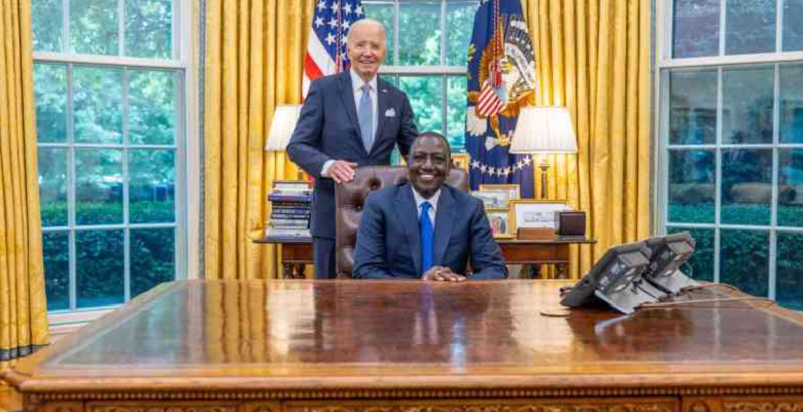 President William Ruto and Joe Biden US Department of State Grants Sh920 Million to Kenyan Police for Operational Overhaul