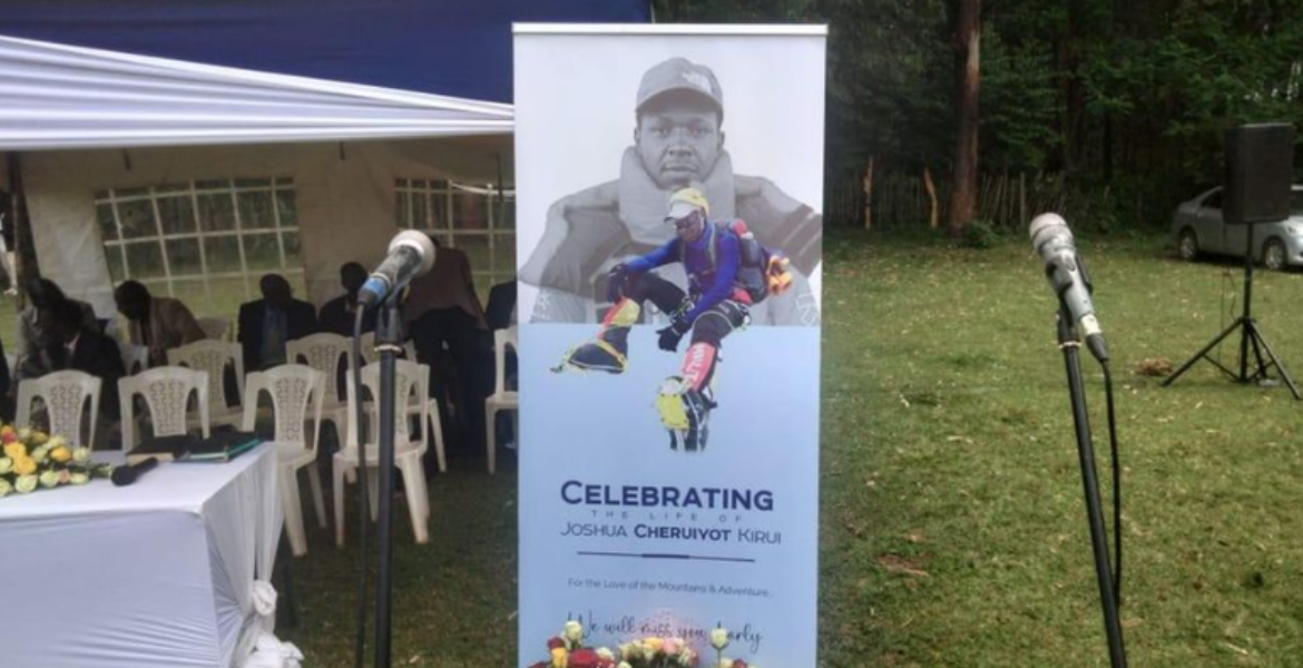 Memorial Service for Late Mountaineer Joshua Cheruiyot Kirui Joshua Cheruiyot Kirui: The Kenyan Climber Who Dreamed of Conquering the Explorers Grand Slam