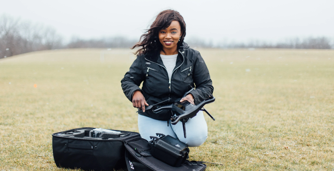 Visionary entrepreneur Lyela Mutisya US Trained Drone Pilot Brings Tech Solutions to Kenyan Farms