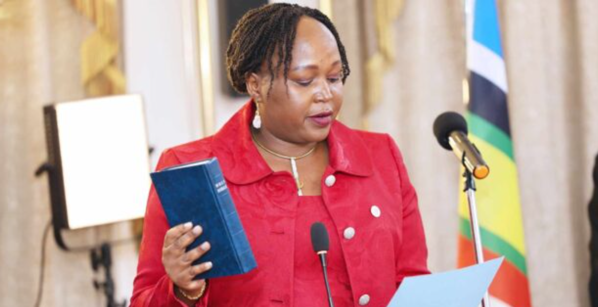 Veronica Mueni Nduva Veronica Mueni Nduva Makes History as EAC's Inaugural Female Secretary General