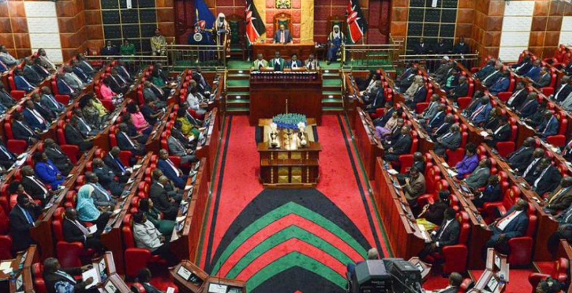 Parliament in Session Parliament Approves KDF Deployment in Response to Violent Demonstrations