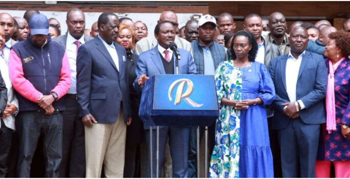Azimio Leaders Azimio Considers ICC Petition to Address Alleged Human Rights Violations