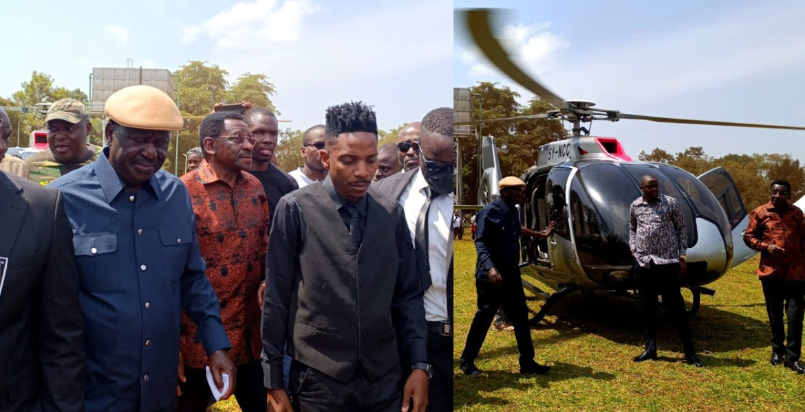 Azimio Leader Raila Odinga Odinga Breaks Silence at Fred Omondi's Funeral, Condemns Police Brutality