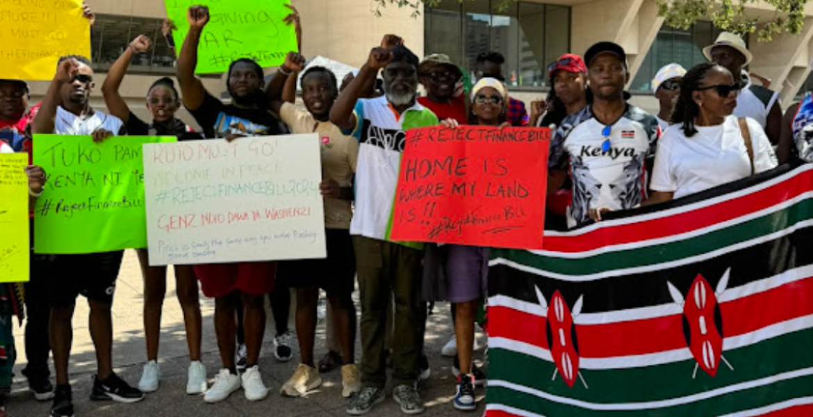 Former Presidential candidate George Wajackoyah leading Kenyan in Dallas, US US-Based Kenyans Oppose Ruto's Gen Z Engagement Strategy