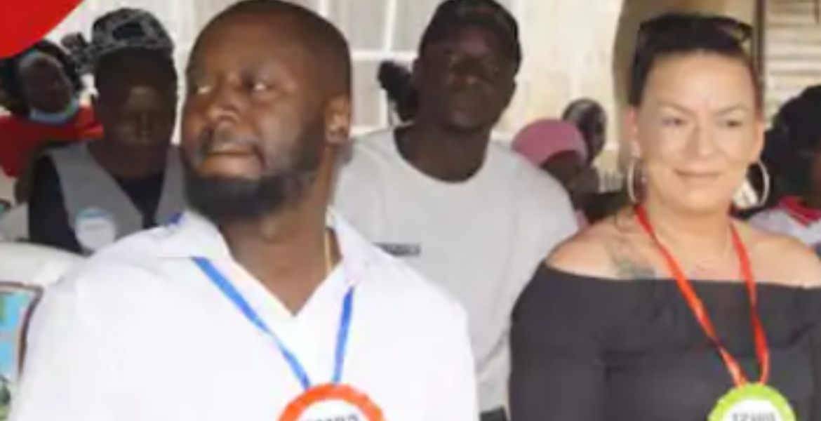 Allan Moseti and Annett Densing German-based Kenyan Donates High-Tech ICU Beds to Kenyan Hospital