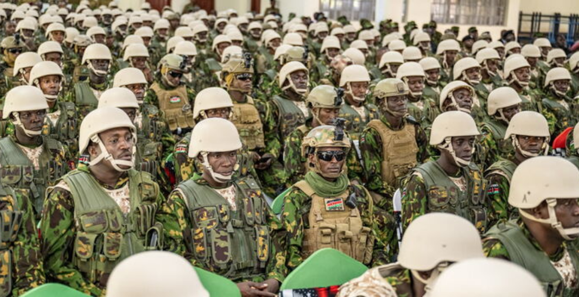 Kenyan Police Deployed in Haiti US Bolsters Kenyan Police Mission in Haiti with Military Equipment and Supplies