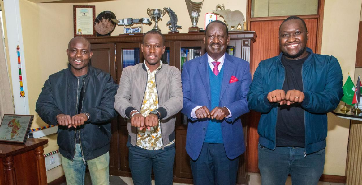 Azimio Leader Raila Odinga Raila Responds to Gen Z Concerns on Handshake