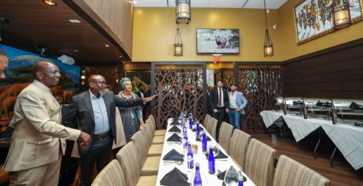 President William Ruto on a Tour of the Swahili Village Restaurant Swahili Village Hit with $526,000 Fine in D.C. Wage Theft Settlement