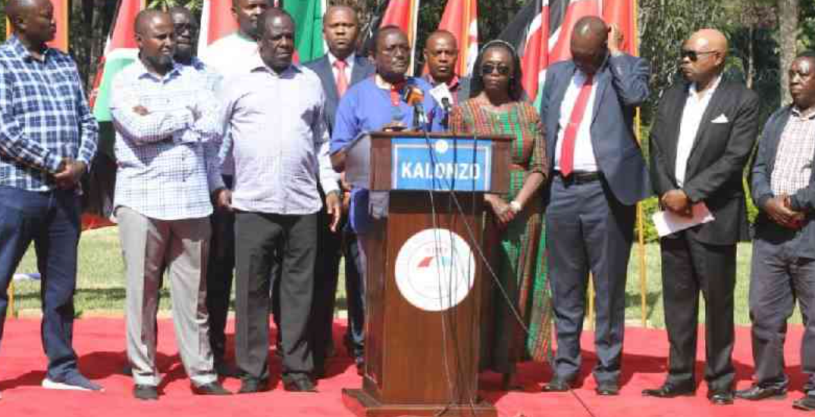 Azimio Leaders Azimio Coalition Meeting Ends in Chaos as Internal Tensions Rise