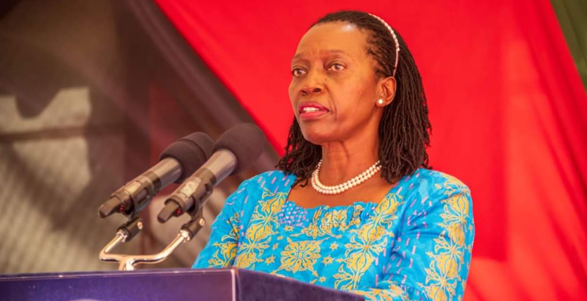 Narc Kenya leader Martha Karua Martha Karua's Narc Kenya Announces Departure from Azimio Coalition