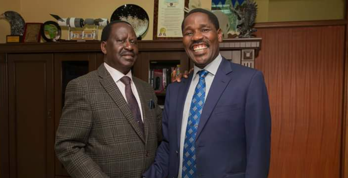 Azimio Leader Raila Odinga and Party of National Unity (PNU) Leader Peter Munya Munya to Raila: Time to Choose Between Opposition and Government