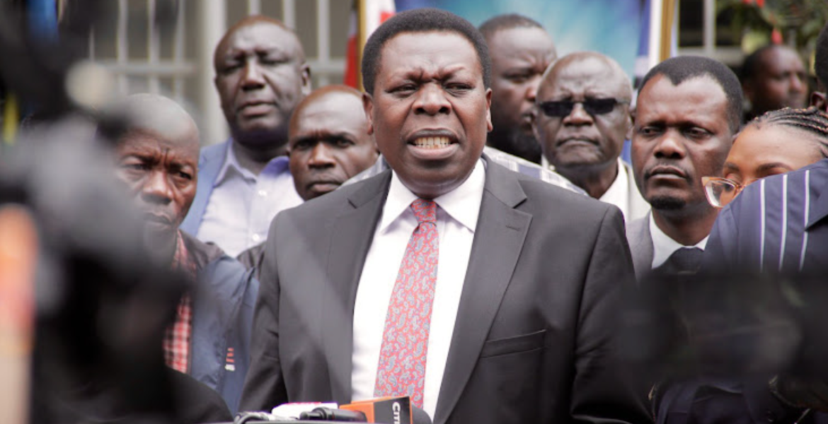 Democratic Action Party of Kenya (DAP-K) leader Eugene Wamalwa Azimio at Breaking Point, Says Eugene Wamalwa