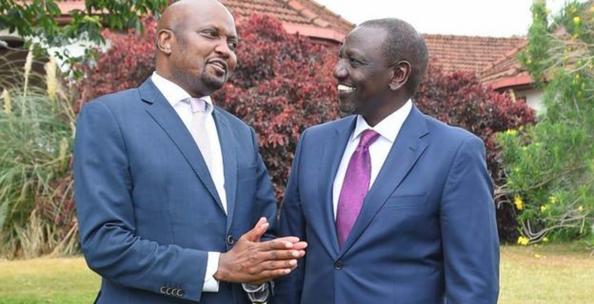 President William Ruto and Former Public Service CS Moses Kuria Ruto Taps Former Officials for Top Government Positions