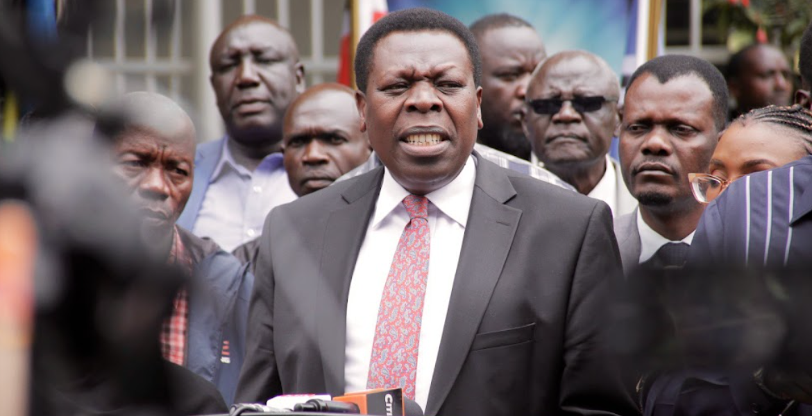 Former Defense Cabinet Secretary Eugene Wamalwa Wamalwa: Lenolkulal Case Serves as Caution to Corrupt County Chiefs