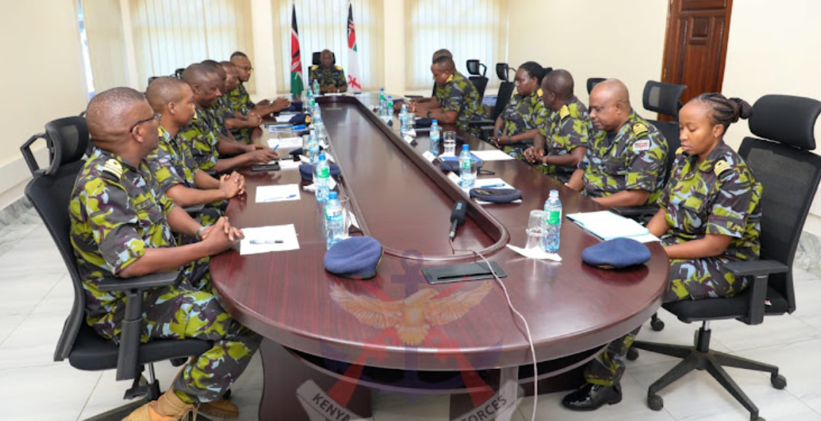 Kenya Navy Meeting Kenya Navy Enhances Maritime Security with Targeted Performance Contracts