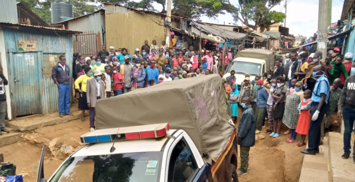 Crime Scene Kisii Man Buried in Living Room as Community Expels Family