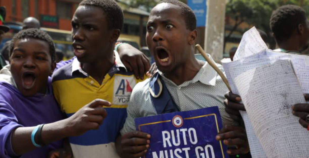 Protesters "Ruto Must Go?" Exploring the Constitutional Pathways for Removing a Kenyan President