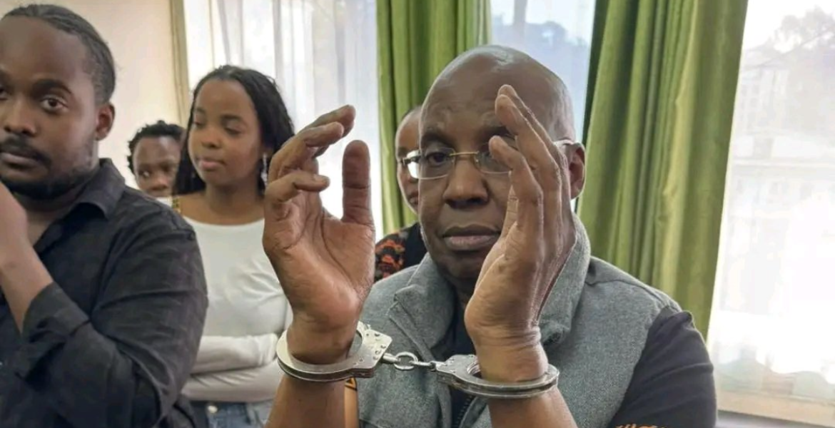 Businessman Jimi Wanjigi Jimi Wanjigi Confronts Officers During Arrest at DCI Headquarters