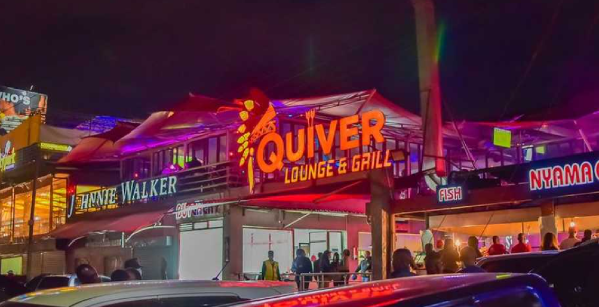 Quiver Lounge Nairobi County Shuts Down Quiver Lounge Over Noise Pollution