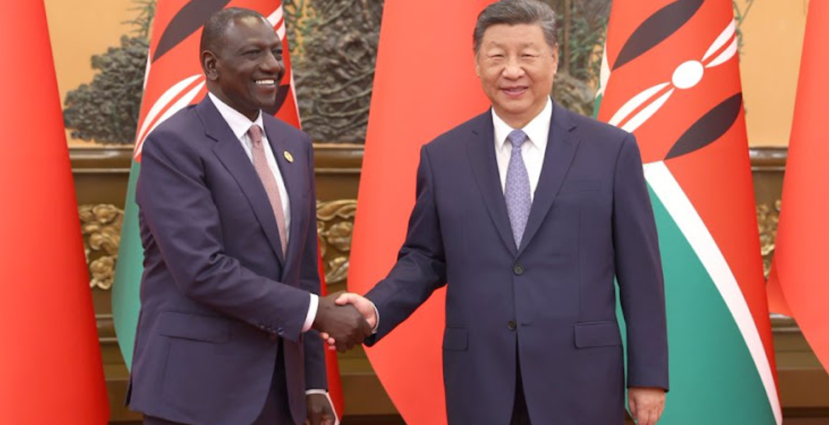 President William Ruto and China's President Xi Jinping China's Strategic Plan to Shift Kenya from US Allegiance
