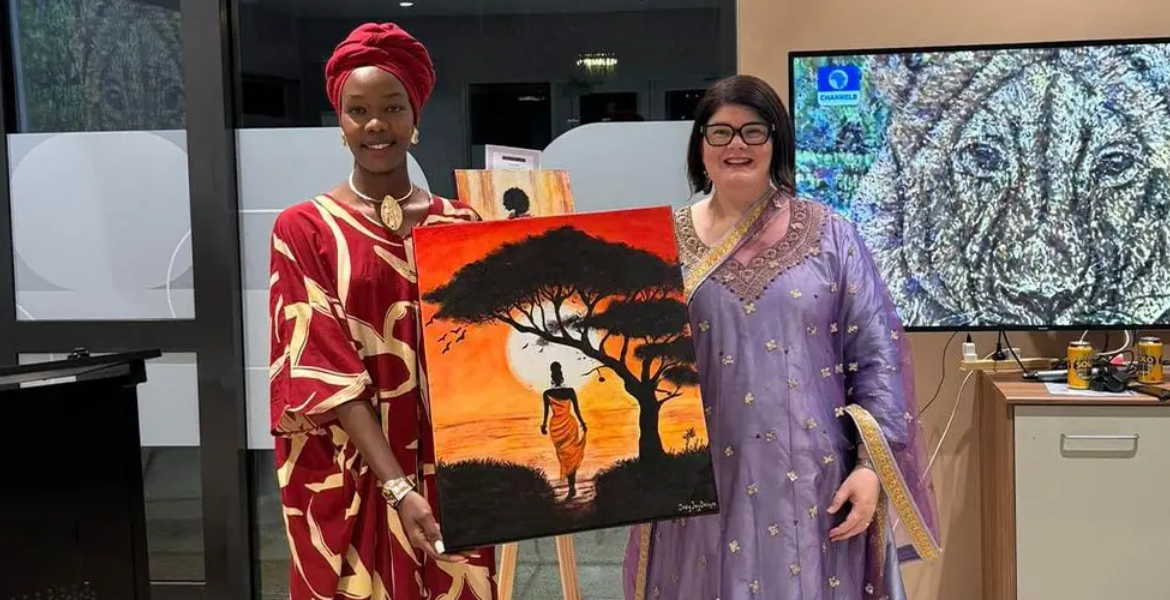 Kenyan Visual Artist Josephine Komen Kenyan Painter Celebrates African Heritage in Australian Art Scene