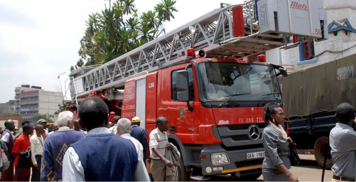 Fire Engine Safety Crisis in Kenyan Schools as Fire Breaks Out at Ortum Boys