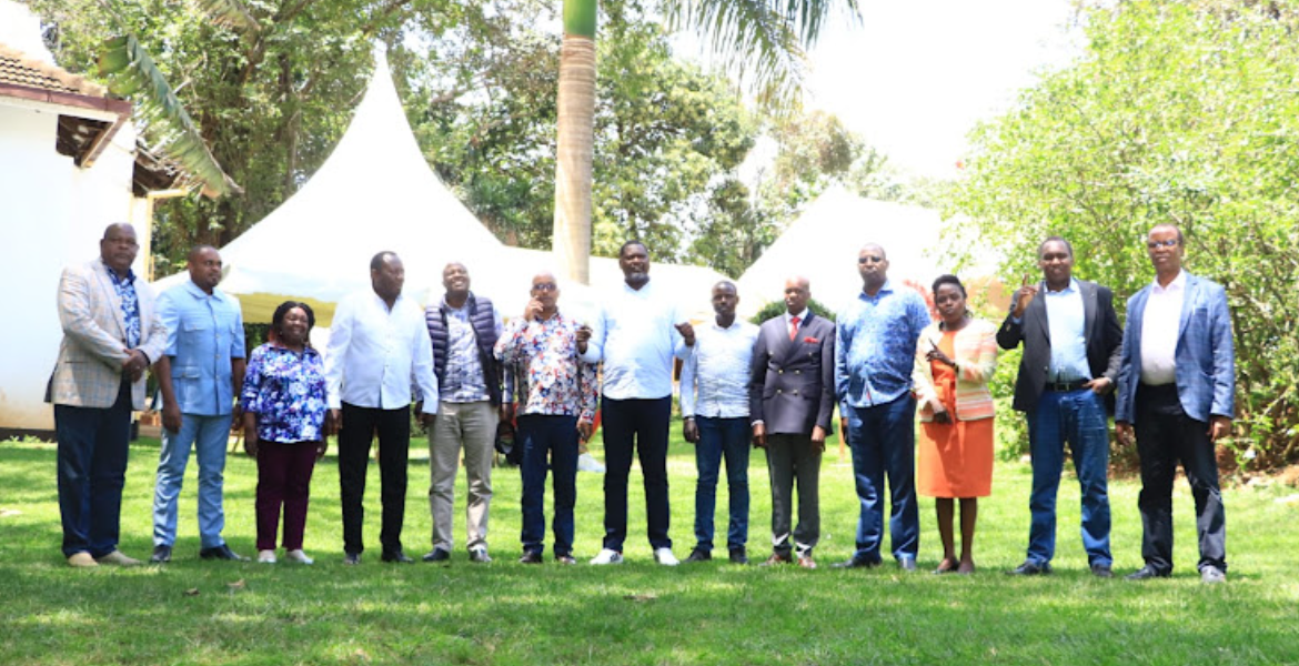 Mt. Kenya East MPs Mt Kenya East Leaders Endorse Kithure Kindiki as Regional Kingpin