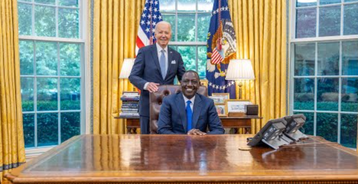 President William Ruto and Joe Biden Kenya, US Near Historic Trade Agreement as Negotiations Advance