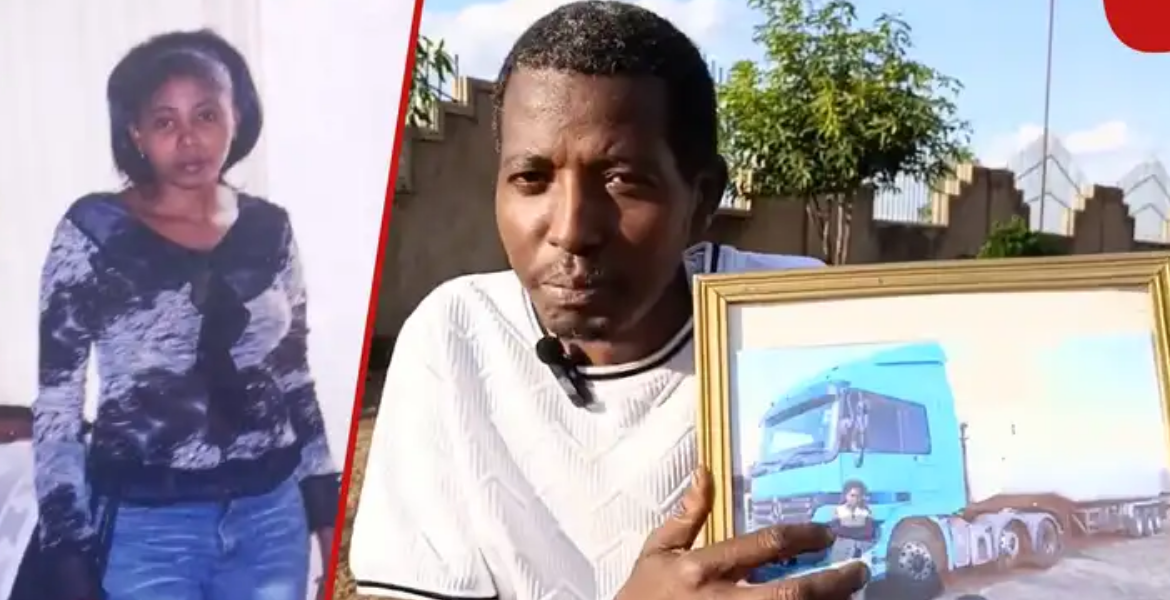 Florence Wanza Munyao and Her brother Joseph Ngei No Food, No Fee: Family of Kidnapped Kenyan Truck Driver Begs for Assistance