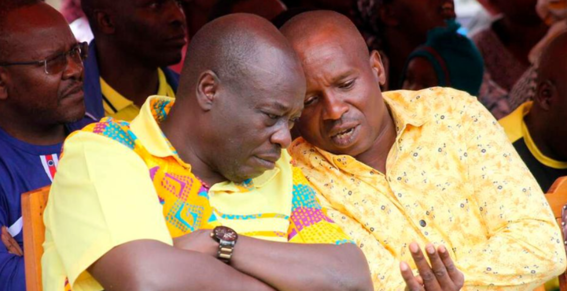 Deputy President Rigathi Gachagua and Interior CS Kithure Kindiki DCI Links Gachagua Allies to Gen Z Protests, Kindiki Tells Parliament
