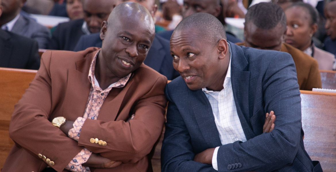 Deputy President Rigathi Gachagua and National Assembly Majority Leader Kimani Ichung'wah Ichung'wah Claims Gachagua Manhandled Itumbi at Undisclosed State Lodge